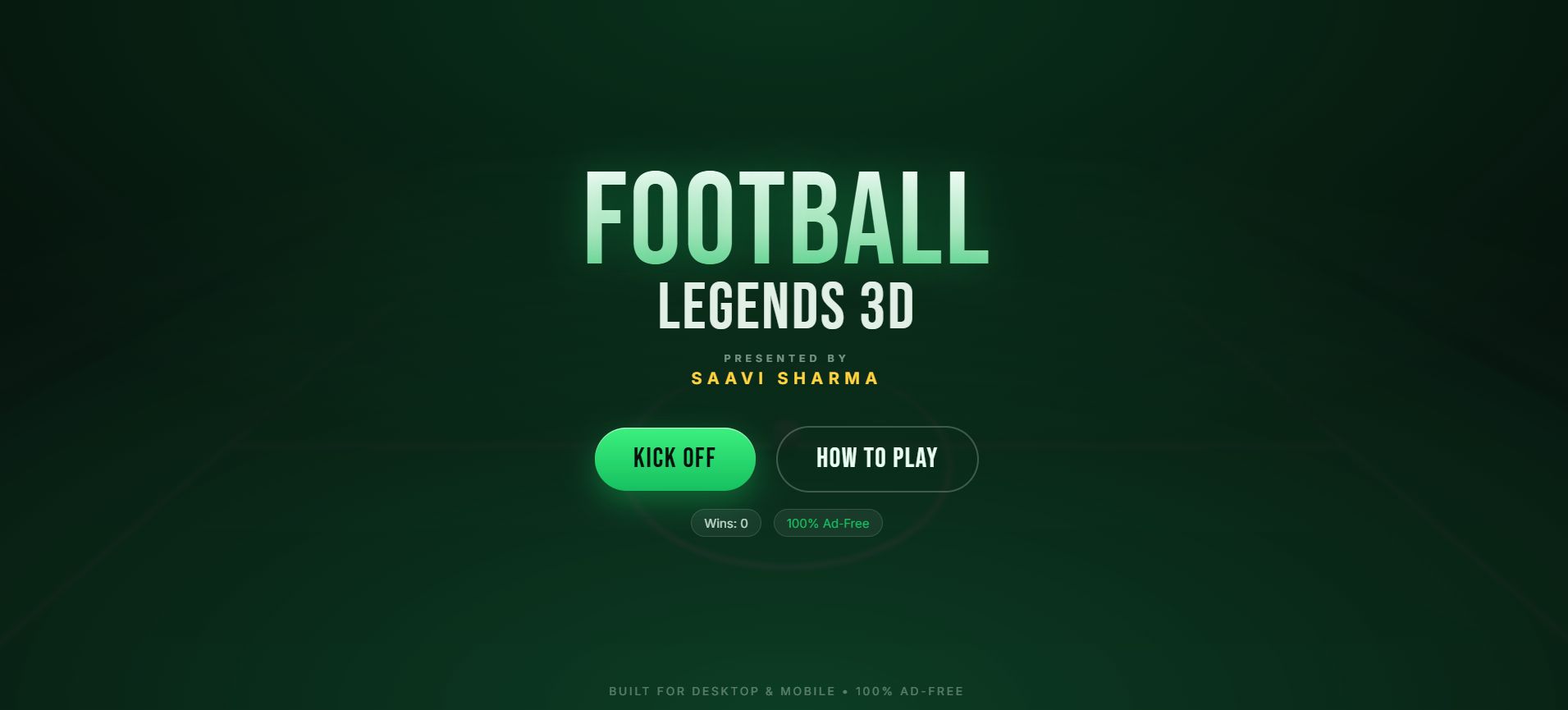 Football Legends 3D
