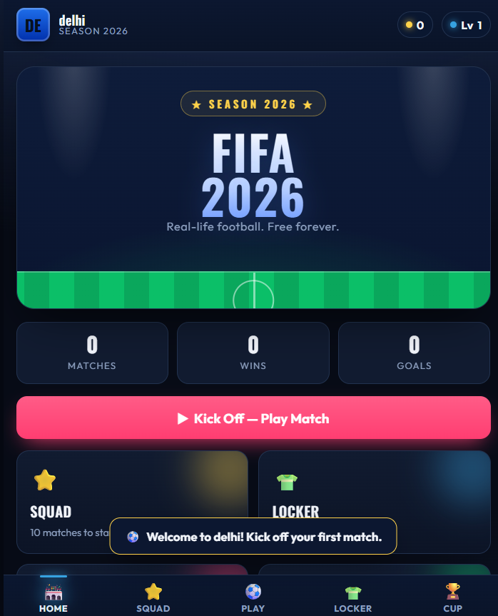 FIFA 2026: Matchday
